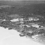 Lunga lagoon USN supply base 1945