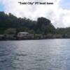 "TODD CITY" PT BOAT BASE AREA AT THE WESTERN END OF TULAGI HARBOUR.