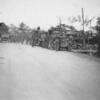 knocked out Japanese vehicles in village